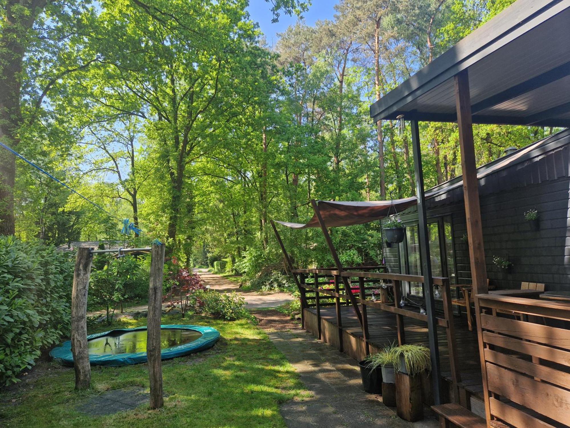 Heerlijk Huisje In Het Bos Op Chaletpark Kempenbos Diessen Bagian luar foto